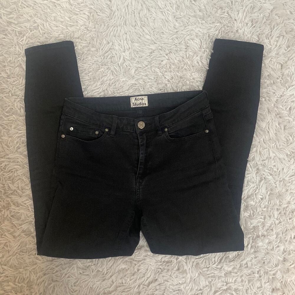 Acne Studios midrise skinny jeans
